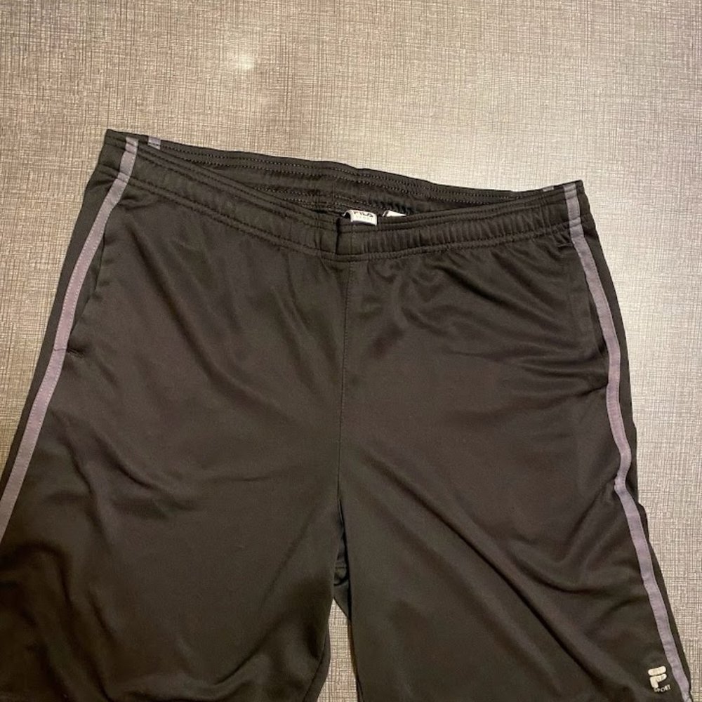 Sporty FILA black athletic shorts Size youth XL